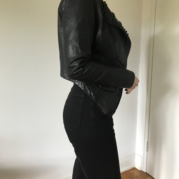 Cropped RUDSAK Leather Jacket - Picture 8 of 9